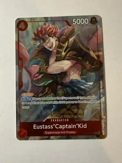 Eustass "Captain "Kid - Dash Pack R Promo OP14-014 NM One Piece Tcg Card 2026 - Image 1