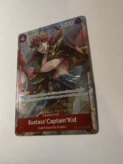 Eustass "Captain "Kid - Dash Pack R Promo OP14-014 NM One Piece Tcg Card 2026 - Image 3