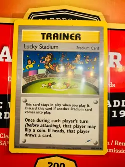 LUCKY STADIUM - 100/105 - Neo Destiny - Trainer - Pokemon Card - NM V264 - Image 1