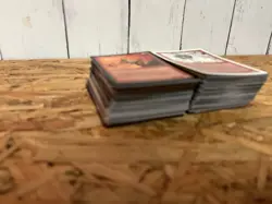 MTG Red Old Frame Lot 200 Cards 1995-2003 English Vintage Bulk Collection - Image 4