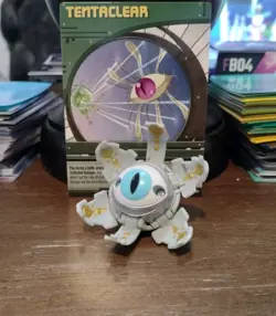 Bakugan Haos Tentaclear 280G Blue Eye Battle Brawlers W/ Card! - Image 1