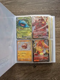 Pokemon Cards Bundle With Folder #4 - Image 1