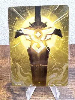 Order Rune R06a Riftbound League of Legends Rune Card SFD - Image 1