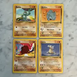 Pokemon Card Lot 1999 WOTC 50 Different Cards All NM, Lots Of Uncommon - Image 2