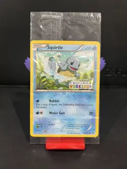 Pokemon Card Squirtle Build-A-Bear Workshop 14/101 Stamped Promo SEALED - Image 1