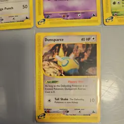 Pokemon Skyridge Set Bundle Vintage Cards Ursaring Dunsparce Gastly - Image 4