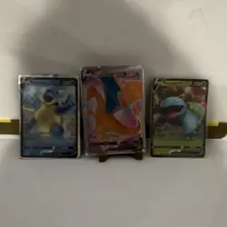 Pokemon Blastoise V, Charizard V, Venusaur V Lot English TCG Cards - Image 1