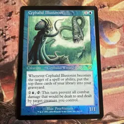 MTG English Cephalid Illusionist NM Foil Torment - Image 1