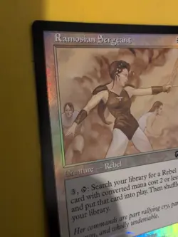 Ramosian Sergeant Rebel Mercadian Masques. FOIL. Magic the Gathering Card. - Image 2