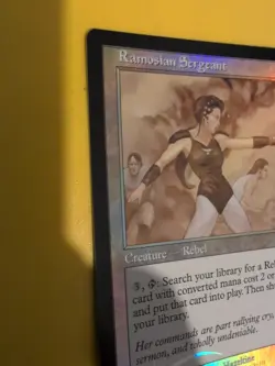 Ramosian Sergeant Rebel Mercadian Masques. FOIL. Magic the Gathering Card. - Image 4