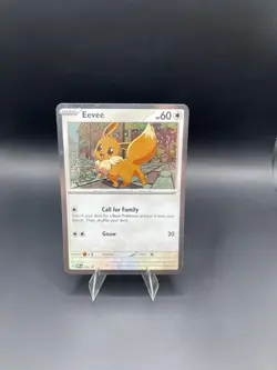 Pokemon TCG - Eevee SVP200 Scarlet & Violet Black Star Promo Card Holo - Image 1