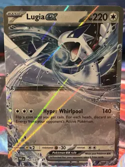 Pokemon TCG Lugia EX Double Rare Holo Card 082/131 Prismatic Evolutions - Image 1