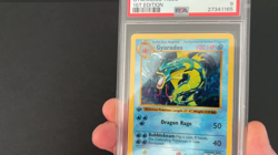 PSA 9 Gyarados 1st Edition Shadowless Base Set 1999 Pokemon Card 6/102 Vintage - Image 2