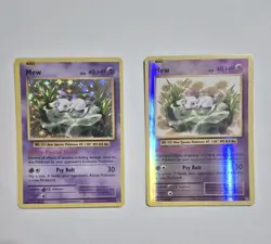 Pack Fresh 2016 Pokemon Evolutions Mew Holo Card 53/108 Reverse Holo Lilly Pad - Image 1