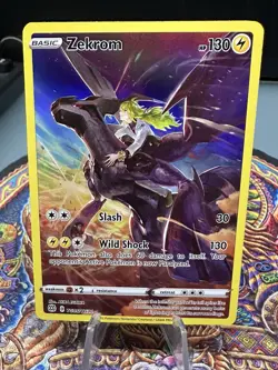 Zekrom TG05/TG30 Swsh09: Brilliant Stars Trainer Gallery Holo - Pokemon Card - Image 1