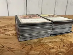 MTG White Old Frame Lot 200 Cards 1995-2003 English Vintage Bulk Collection - Image 3