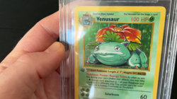 Beckett 7.5 Venusaur 1st Edition Shadowless Base Set 1999 Pokemon Card 15/102 - Image 2