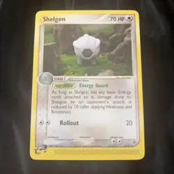 Pokemon TCG Shelgon Card 41/97 EX Dragon N mint combined postage - Image 1