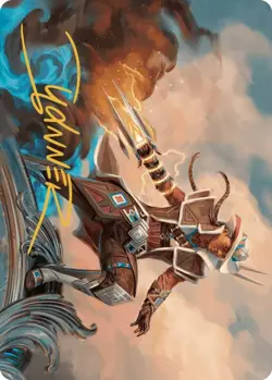 Annie Flash, the Veteran Art Card~17/54~NM~Art Series: Outlaws of Thunder Juncti - Image 1