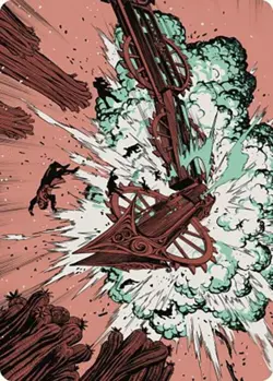 Decimate Art Card~44/54~NM~Art Series: Outlaws of Thunder Junction~MTG - Image 1