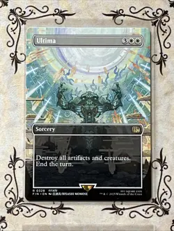 Final Fantasy Magic The Gathering Borderless Lot 9x Near Mint Cards All Sleeved - Image 2