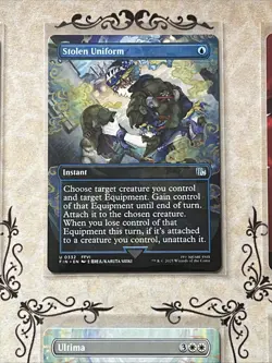 Final Fantasy Magic The Gathering Borderless Lot 9x Near Mint Cards All Sleeved - Image 3