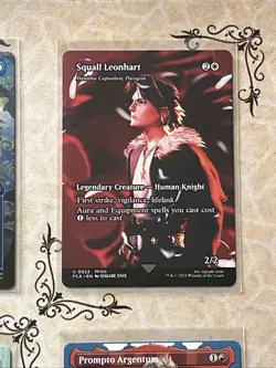 Final Fantasy Magic The Gathering Borderless Lot 9x Near Mint Cards All Sleeved - Image 4