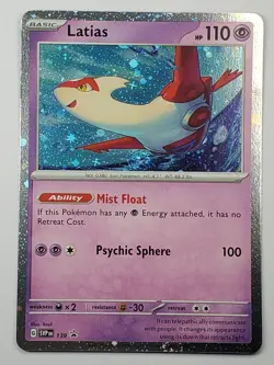 Latias (Cosmo Holo) 139 Holo Promo SV: Scarlet & Violet Promo Cards NM English - Image 1