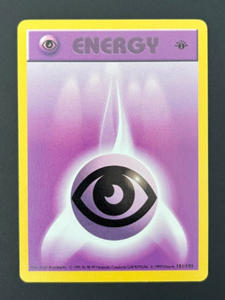 Psychic Energy 1st Edition Shadowless Base Set 1999 Pokemon Card 101/102 - Image 1