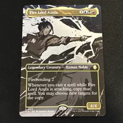 Fire Lord Azula 0313-Borderless-Magic the Gathering Avatar The Last Airbender - Image 1