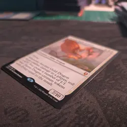 MTG Ancient Gold Dragon Commander Legends Baldur's Gate NM - Image 2