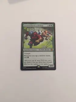 Groundchuck & Dirtbag Teenage Mutant Ninja Turtles Regular NM MTG - Image 1
