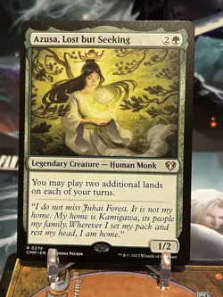 MTG | Azusa, Lost but Seeking [CMM] NF - Image 1