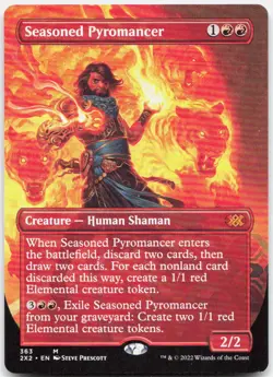 Seasoned Pyromancer (Borderless) *Non-Foil* 2X2 363 NM - Image 1