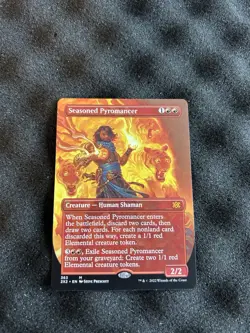 Seasoned Pyromancer (Borderless) Double Masters 2022 Regular - Image 1