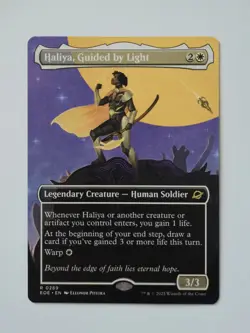 Haliya, Guided by Light (Borderless) Edge of Eternities Regular - Image 1