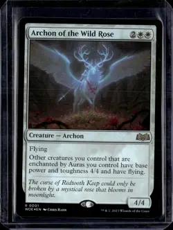 Archon Of The Wild Rose - 1 - Foil - WOE - NM - MTG Magic the Gathering - Image 1