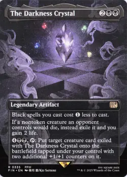 The Darkness Crystal (Borderless), 335, FIN, Normal - Image 1