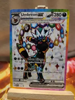 Pokemon TCG Prismatic Evolutions - Umbreon EX 176 Black Star Promo - Image 1
