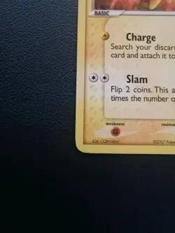 Pokemon Card Pikachu 57/108 EX Power Keepers Common - Image 4