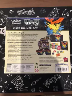 Pokemon Hidden Fates Elite Trainer Box (ETB) New Sealed - Image 2