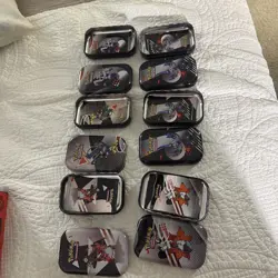 Pokemon Black Bolt/White Flare Unova Mini Tin (6 Tins) with Stickers - NO PACKS - Image 1