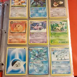 Pokemon TCG Card Lot, Basic, Stage 1, Eevee, Dark Flareon, Espeon, Leafeon, Gla… - Image 1