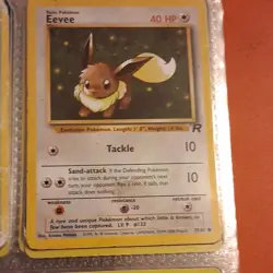 Pokemon TCG Card Lot, Basic, Stage 1, Eevee, Dark Flareon, Espeon, Leafeon, Gla… - Image 5
