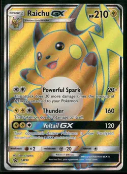 Raichu GX #SM90 SM Promos Pokemon (1Q) - Image 1