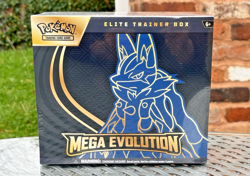 POKEMON TCG MEGA EVOLUTIONS BASE LUCARIO ELITE TRAINER BOX ETB *FACTORY SEALED* - Image 1
