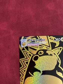 Pokemon TCG Pikachu VMAX Gold Card TG29/TG30 - Image 2