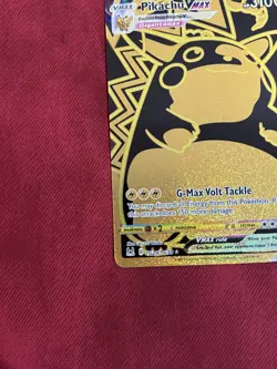 Pokemon TCG Pikachu VMAX Gold Card TG29/TG30 - Image 4