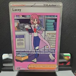 Lacey 175/131 Prismatic Evolutions Special Illustration Rare Pokemon TCG NM - Image 1