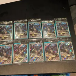 N's Zekrom 031 Ascended Heroes Pokemon Center Stamped Promo SEALED X10 private - Image 1
